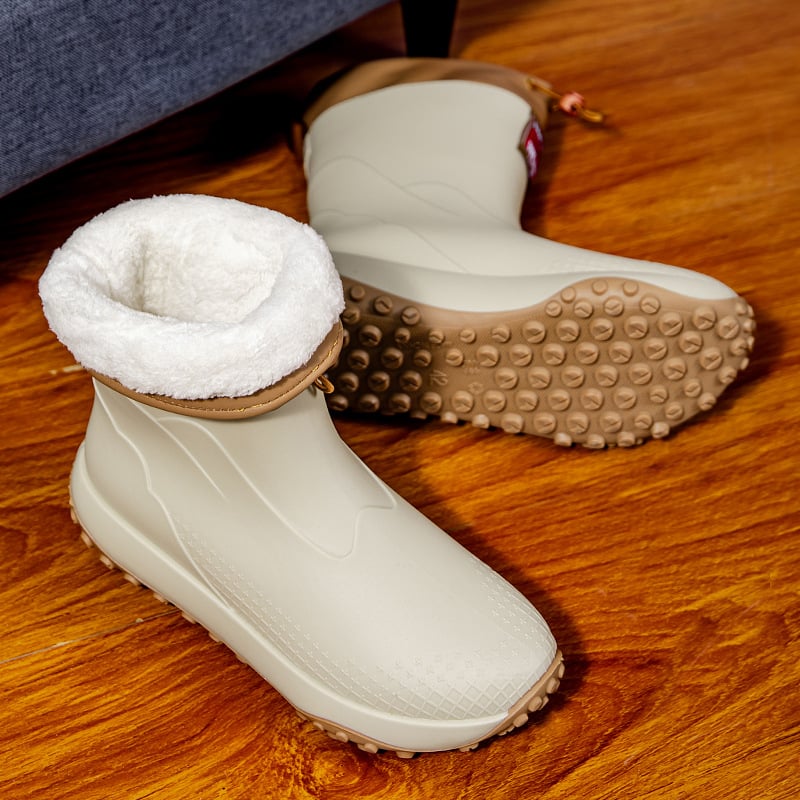 PVC čizme za kišu, srednje visine do potkoljenice, unisex za odrasle, četiri sezone, slip-on dizajn