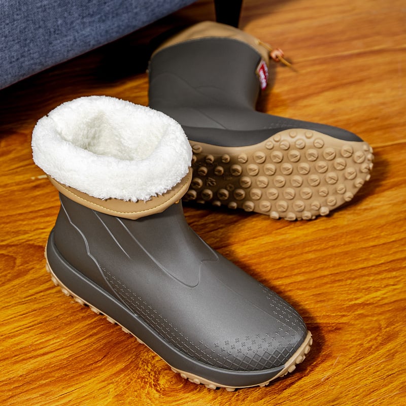 PVC čizme za kišu, srednje visine do potkoljenice, unisex za odrasle, četiri sezone, slip-on dizajn