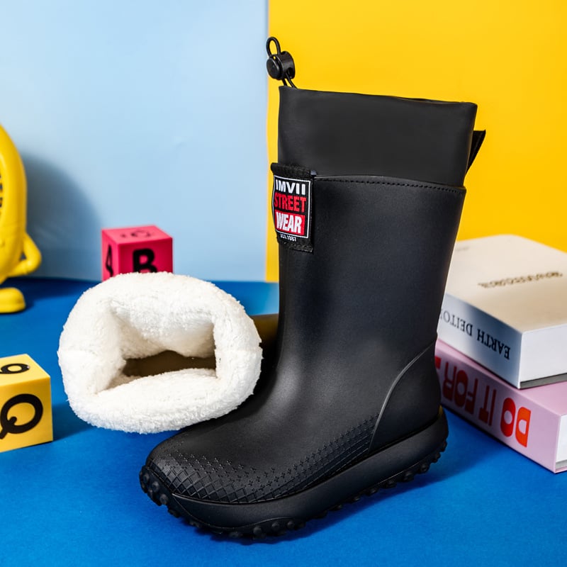 PVC čizme za kišu, srednje visine do potkoljenice, unisex za odrasle, četiri sezone, slip-on dizajn