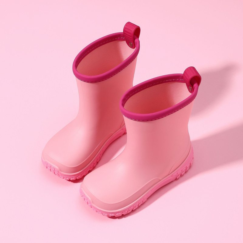 Dječje kišne čizme, EVA gornji dio, srednja visina cijevi, nizak potpetica 1-3 cm, unisex, za djecu 4-12 godina