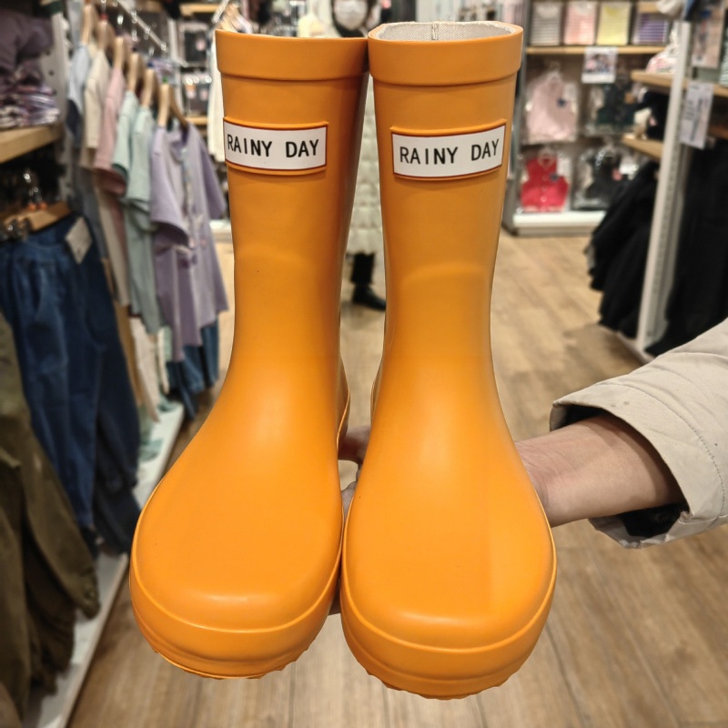 Kišne čizme za roditelje i djecu, vodootporne, lagane, srednje visine, unisex, za sve sezone