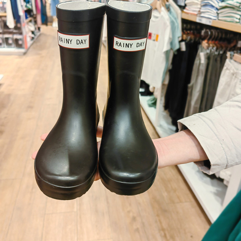 Kišne čizme za roditelje i djecu, vodootporne, lagane, srednje visine, unisex, za sve sezone