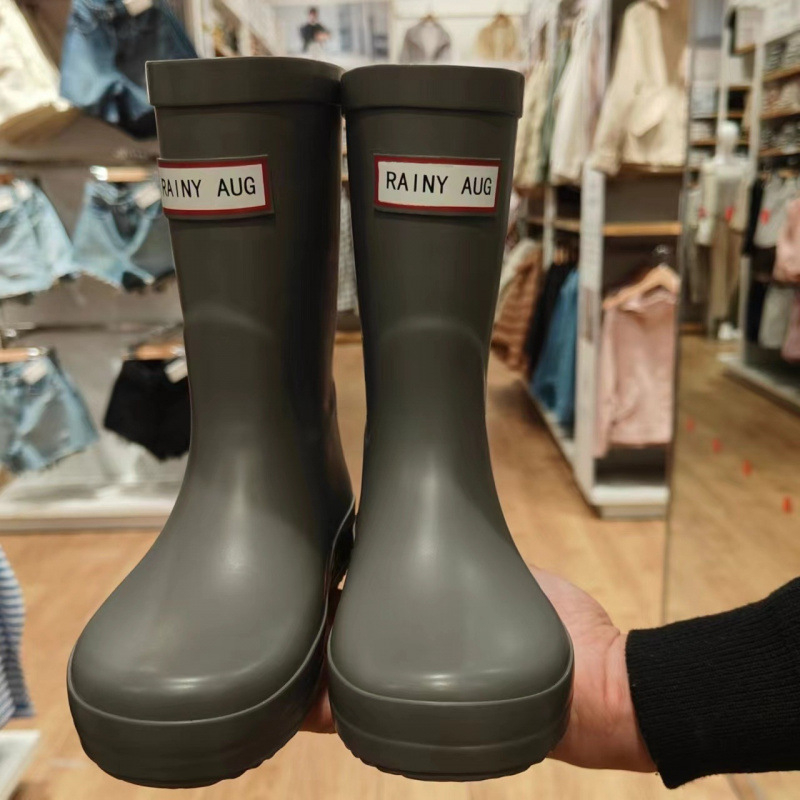 Kišne čizme za roditelje i djecu, vodootporne, lagane, srednje visine, unisex, za sve sezone