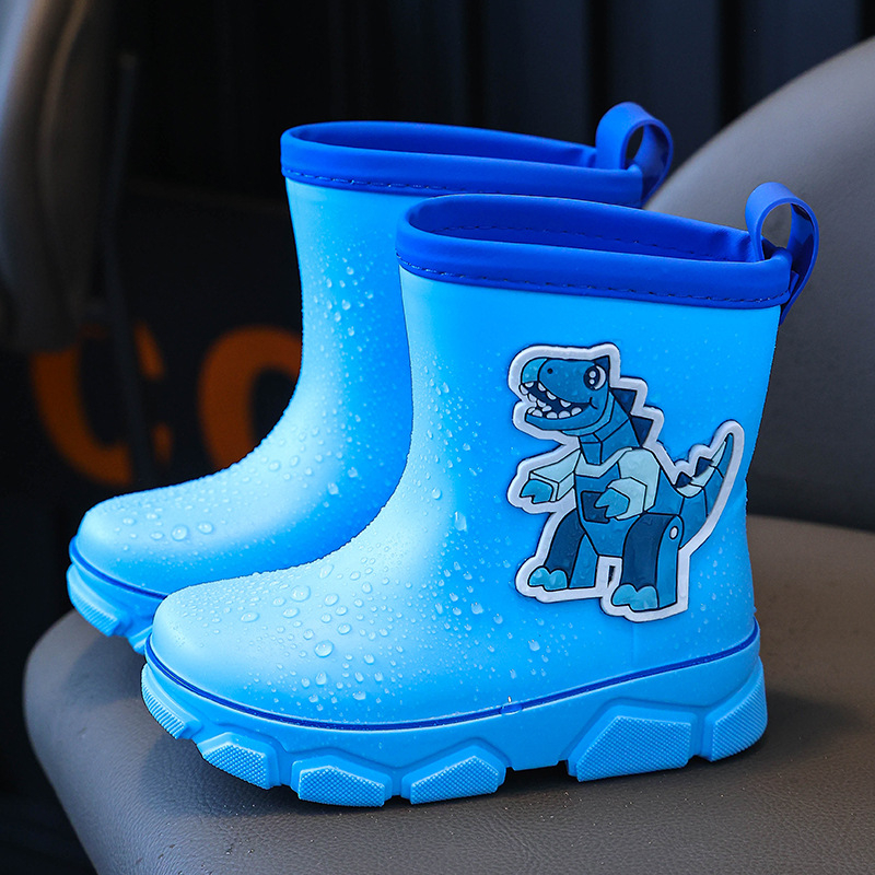Dječje čizme za kišu s dinosaurusom, unisex, PVC