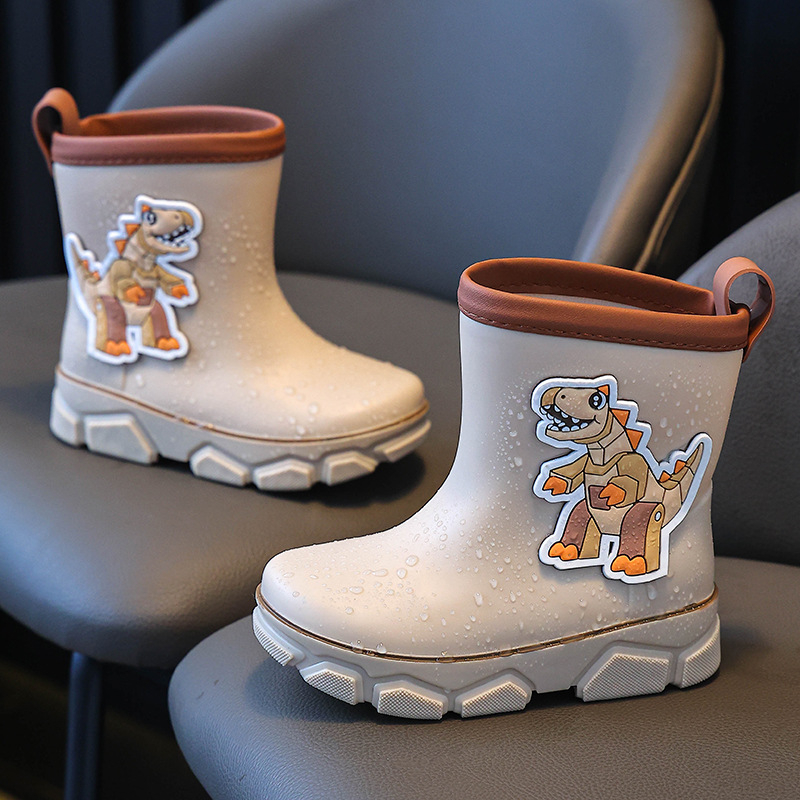 Dječje čizme za kišu s dinosaurusom, unisex, PVC