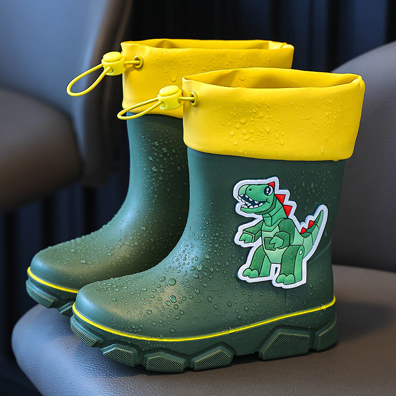 Dječje čizme za kišu s dinosaurusom, unisex, PVC