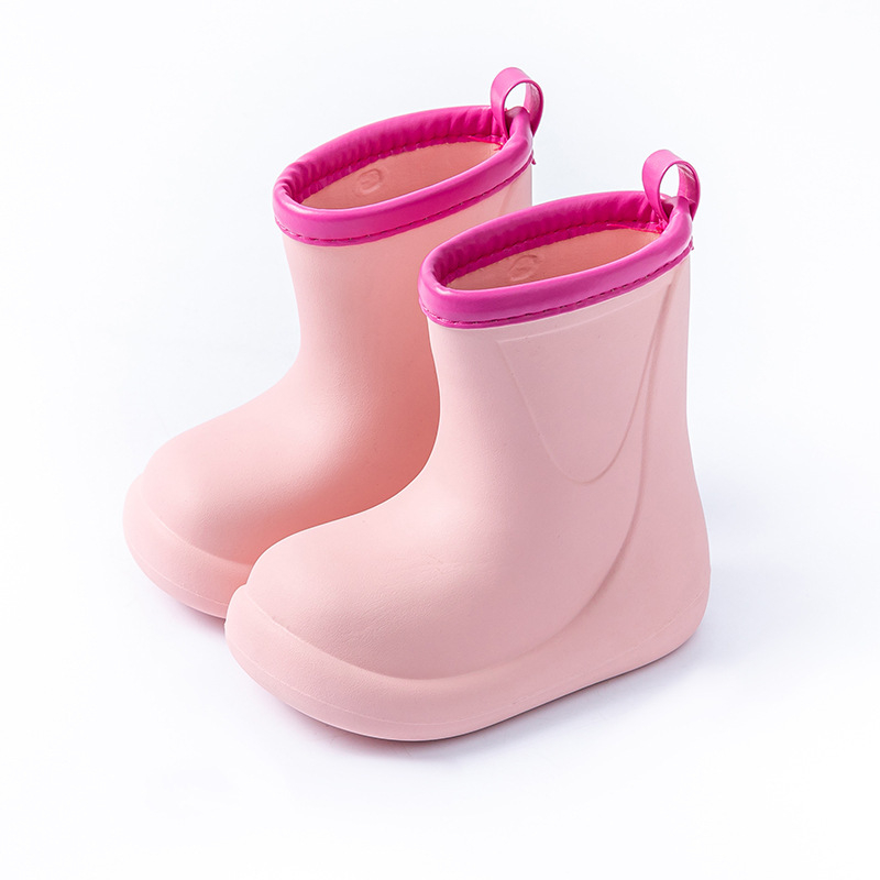 Kapibara dječje kišne čizme, unisex, EVA gornji dio, protuklizna mekana potplat, niski pet 1–3 cm, srednja visina cijevi, za dob 1–12 godina