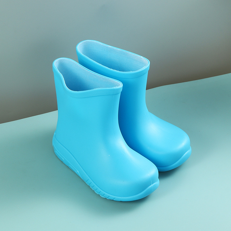 Dječje kišne čizme s dinosaurom - PVC gornji dio, unisex, niski pet 1–3 cm, kratka visina potkoljenice