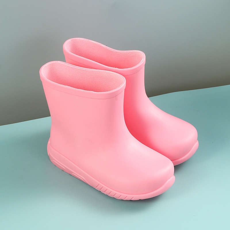 Dječje kišne čizme s dinosaurom - PVC gornji dio, unisex, niski pet 1–3 cm, kratka visina potkoljenice