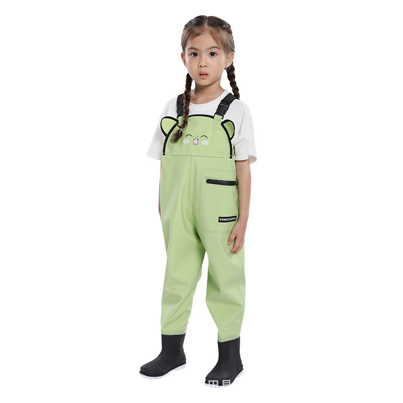 Pantaloni impermeabili pentru copii pentru activități în apă - țesătură PVC, respirabili, rezistenți la uzură, unisex, pentru toate anotimpurile