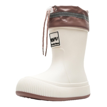 Dječje čizme za kišu za dječake i djevojčice, PVC gornji dio, srednja visina čizme, vodootporne i protuklizne, unisex, za uzrast 7–16 godina