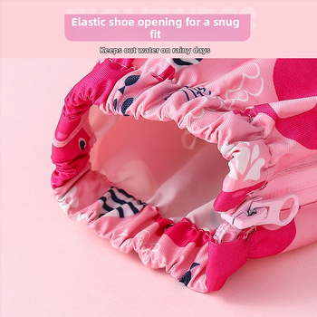 Детски калъфи за обувки против дъжд, удебелени, износоустойчиви, водоустойчиви, антихлъзгащи, за момчета и момичета