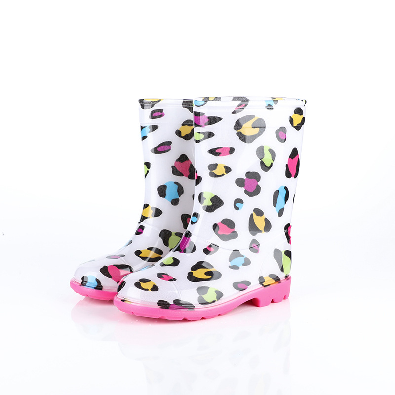 Dječje kišne čizme – vodootporne, protuklizne, tople, PVC gornji dio i potplat, prugasti uzorak