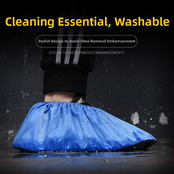 Платнени покривки за обувки за компютърни зали, антистатични, миещи се и повторно използваеми, за ученици
