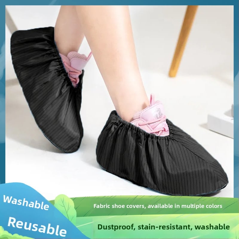 Платнени покривки за обувки за компютърни зали, антистатични, миещи се и повторно използваеми, за ученици
