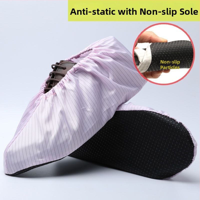 Платнени покривки за обувки за компютърни зали, антистатични, миещи се и повторно използваеми, за ученици