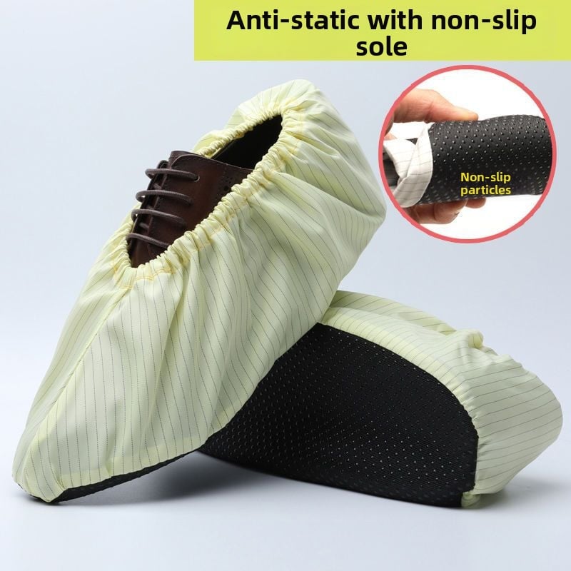 Платнени покривки за обувки за компютърни зали, антистатични, миещи се и повторно използваеми, за ученици