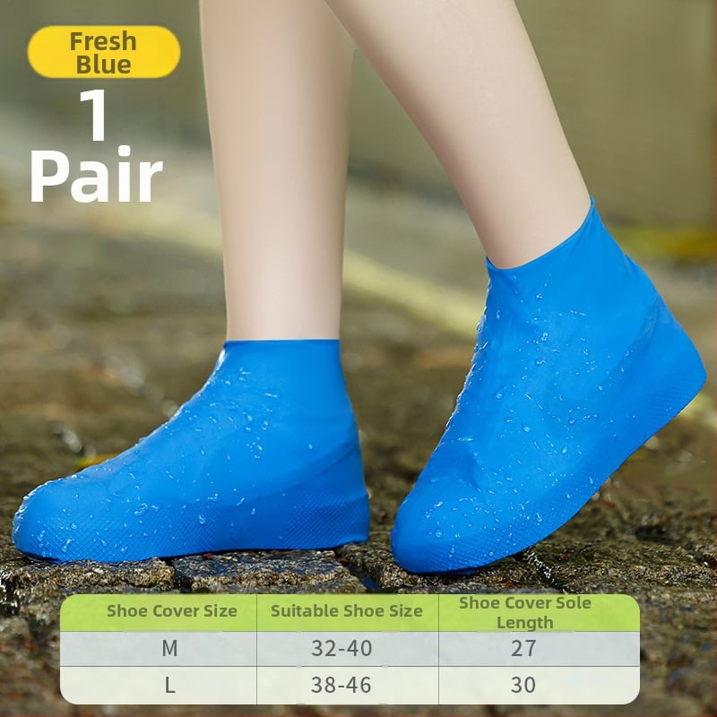 Acoperitoare impermeabile pentru pantofi din latex (Material: Latex; De unică folosință: Da; Logo imprimat: Da; Stil: Minimalist)
