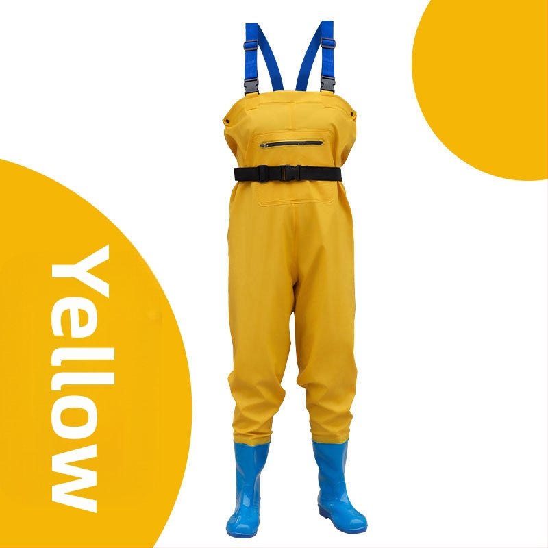 Costum de ploaie dintr-o singură piesă, cu pantaloni integrați; impermeabil, uscare rapidă, absorbție a umezelii, rezistent la uzură, anti-static, țesătură lucioasă acoperită