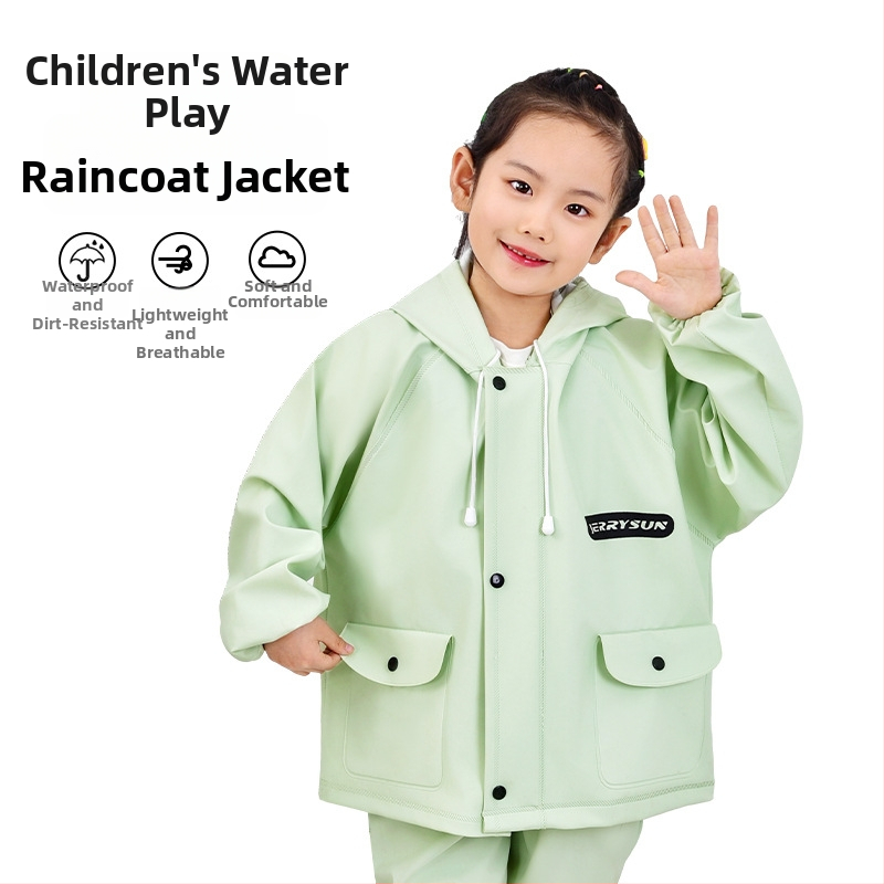 Costum impermeabil pentru copii pentru joacă în apă – uscare rapidă, respirabil, rezistent la vânt, durabil