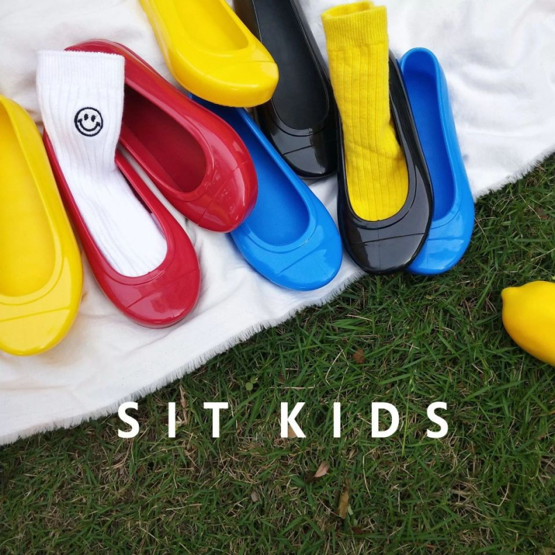 Дъждовни ботуши за деца 1–3 г., PVC горна част, нисък маншет