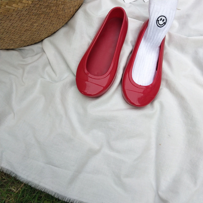 Дъждовни ботуши за деца 1–3 г., PVC горна част, нисък маншет