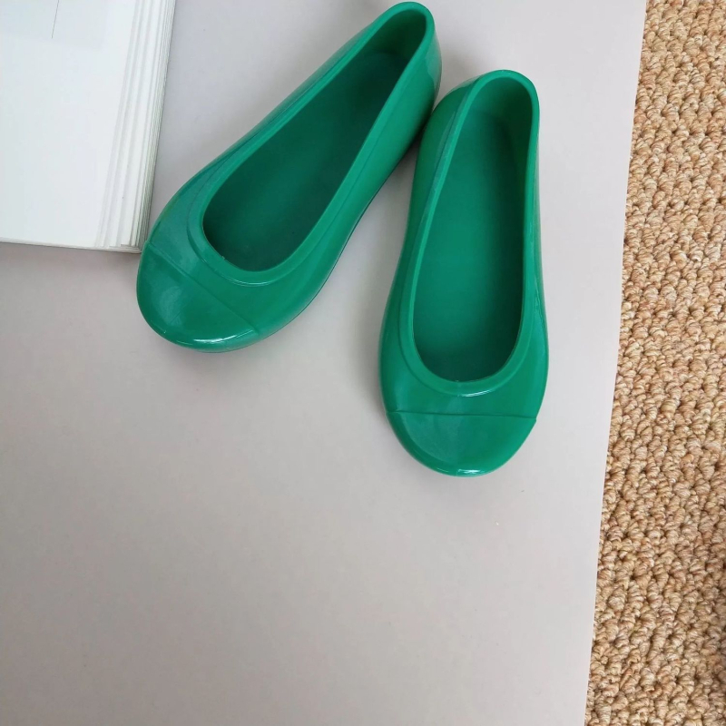 Дъждовни ботуши за деца 1–3 г., PVC горна част, нисък маншет