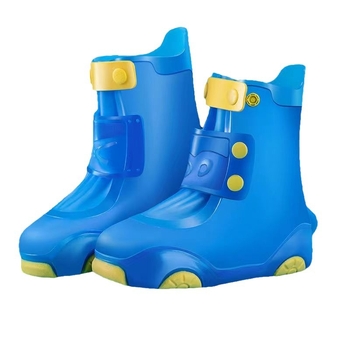 Huse pentru pantofi de ploaie pentru copii, impermeabile, antiderapante, groase, rezistente la uzură, pentru băieți și fete