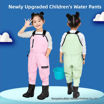 Pantaloni pentru copii impermeabili pentru plajă și mare, material PVC, respirabili, impermeabili, rezistenți vânt, unisex, potriviți pentru toate anotimpurile