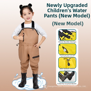 Pantaloni pentru copii impermeabili pentru plajă și mare, material PVC, respirabili, impermeabili, rezistenți vânt, unisex, potriviți pentru toate anotimpurile