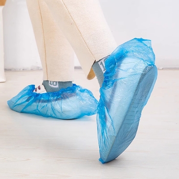 Еднократни покривала за обувки от нетъкан текстил, с удебелена износоустойчивост, против подхлъзване, за вътрешна употреба