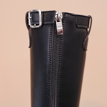 Vaikų Martin batai - Aukštas holennis, Atsparūs vandeniui, Atsparūs slydimui, Šoninis užtrauktukas, Guminė padanga