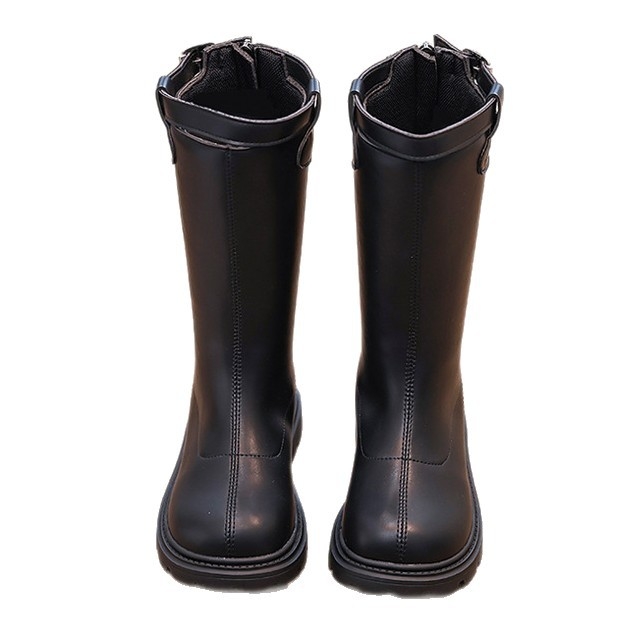 Vaikų Martin batai - Aukštas holennis, Atsparūs vandeniui, Atsparūs slydimui, Šoninis užtrauktukas, Guminė padanga