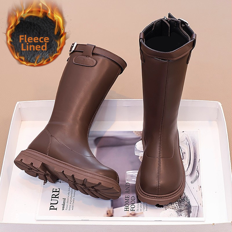 Vaikų Martin batai - Aukštas holennis, Atsparūs vandeniui, Atsparūs slydimui, Šoninis užtrauktukas, Guminė padanga