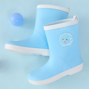 Gyerek esőcsizmák, könnyűek, csúszásmentes talp, PVC felsőrész, uniszex, 4–16 éveseknek, minták: kacsa, nyúl, elefánt, dinoszaurusz