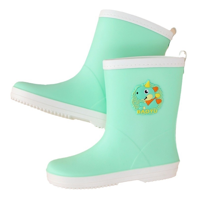 Gyerek esőcsizmák, könnyűek, csúszásmentes talp, PVC felsőrész, uniszex, 4–16 éveseknek, minták: kacsa, nyúl, elefánt, dinoszaurusz