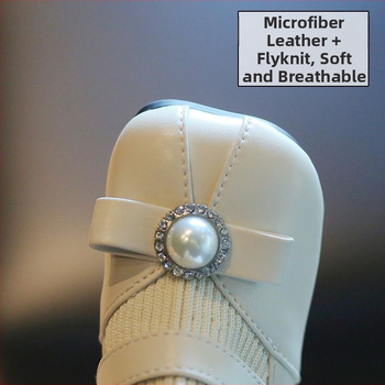 Детски ботуши за момичета – принцес стил, Ultra-fiber кожа, закопчаване на велкро, стелка от естествена кожа, гумена подметка