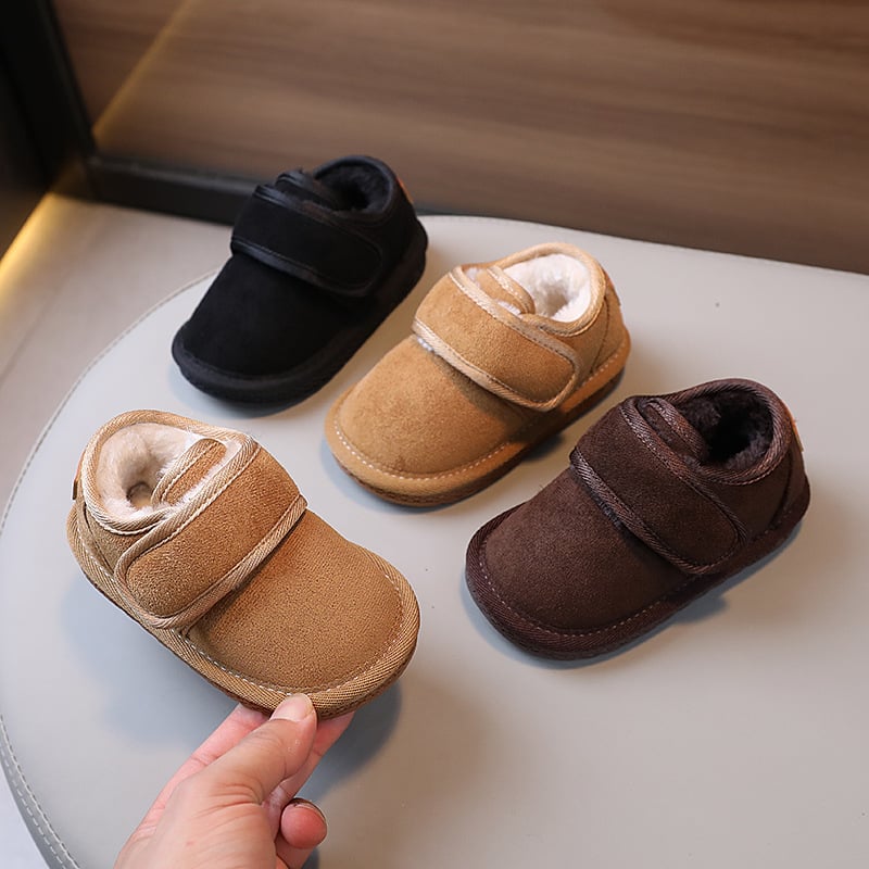 Minnie dječje zimske gležnjače od pamuka s fleece podstavom, za djecu 1–3 godine, korejski stil