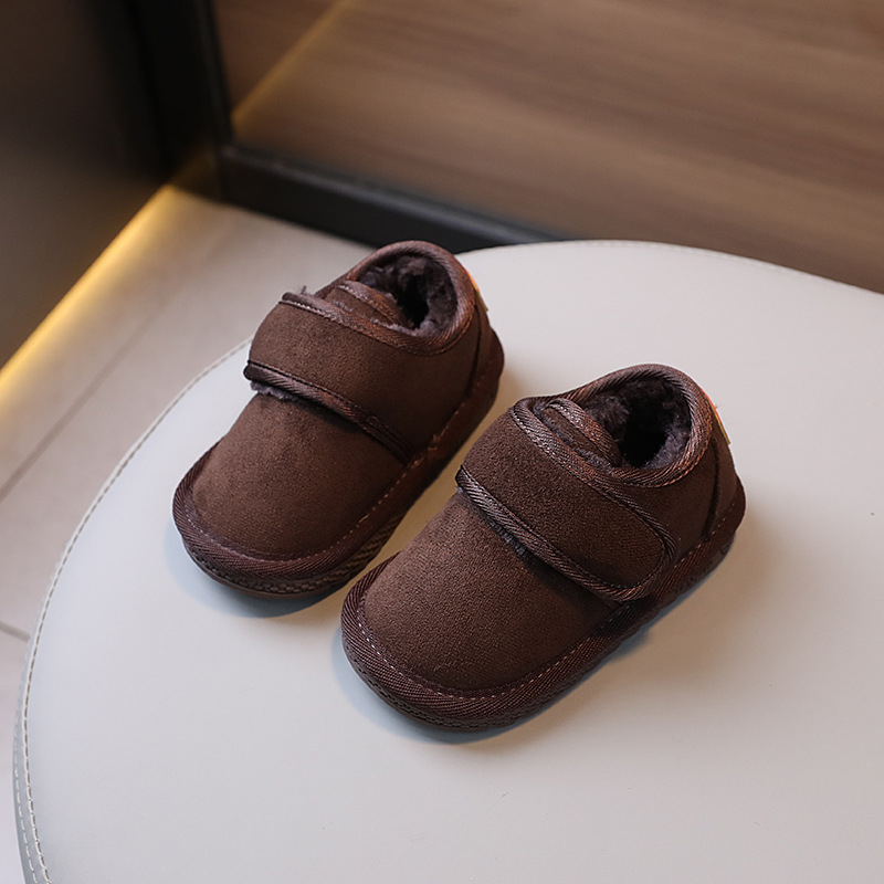Minnie dječje zimske gležnjače od pamuka s fleece podstavom, za djecu 1–3 godine, korejski stil