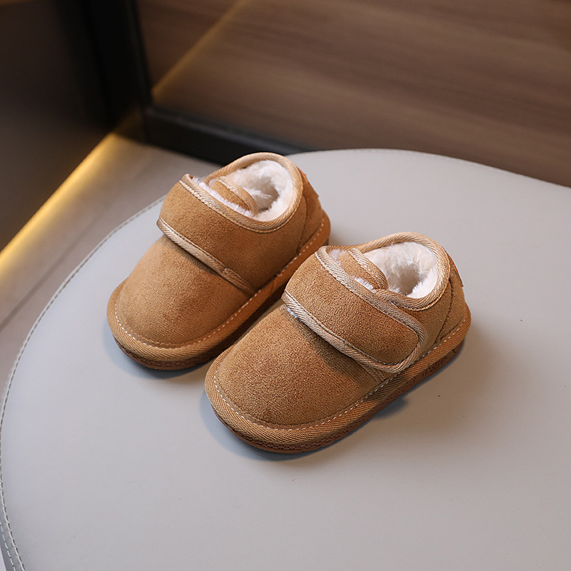 Minnie dječje zimske gležnjače od pamuka s fleece podstavom, za djecu 1–3 godine, korejski stil