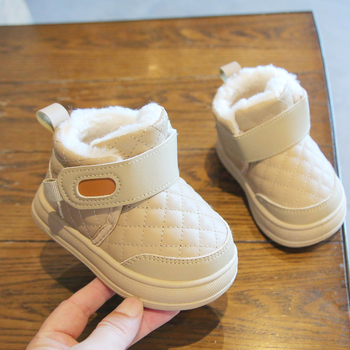 Ghete de gleznă pentru copii, unisex, din piele artificială, stil casual, pentru vârstele 1–6 ani, brand Hanni bear.