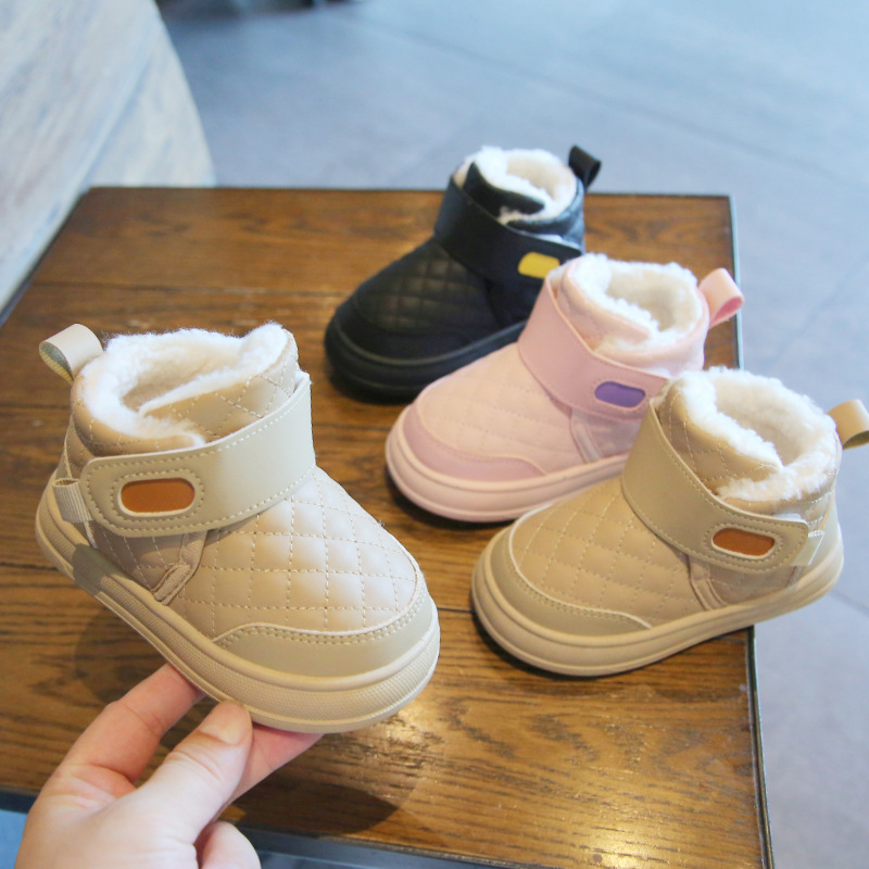 Ghete de gleznă pentru copii, unisex, din piele artificială, stil casual, pentru vârstele 1–6 ani, brand Hanni bear.