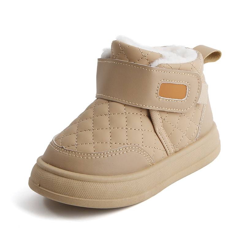 Ghete de gleznă pentru copii, unisex, din piele artificială, stil casual, pentru vârstele 1–6 ani, brand Hanni bear.