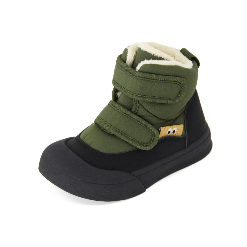 Topstar dječje gležnjače, unisex, gornji dio: sintetička koža + tkanina, ležerni stil, korejski retro stil, za uzrast 4–6 godina