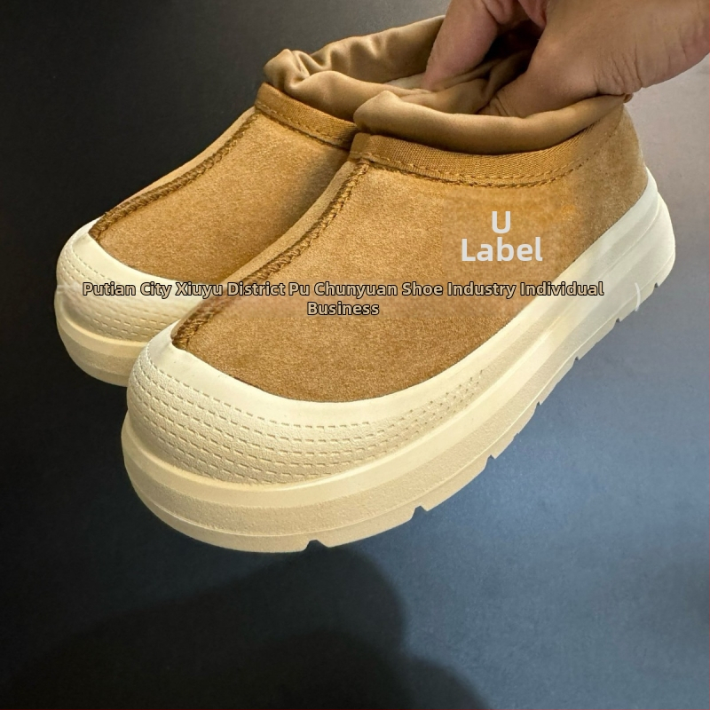 Unisex čizme za gležanj s vunenom gornjom stranom i gumom na potplatu, za djecu i tinejdžere 1–16 godina, jesenska upotreba