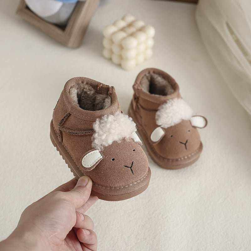 Dječje snježne čizme, unisex, gornji dio od mikrovlakana, fleece podstava, meka potplata, za uzrast 1-3 godina