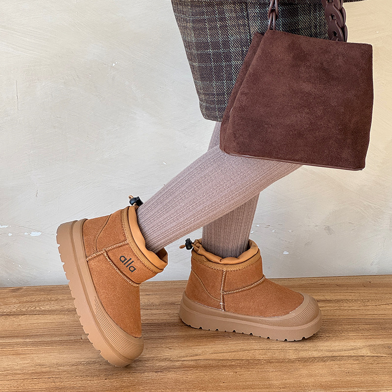 Ghete de iarnă pentru copii, glezne, unisex, partea superioară Super Fiber, talpă din cauciuc, vârsta 4–12 ani
