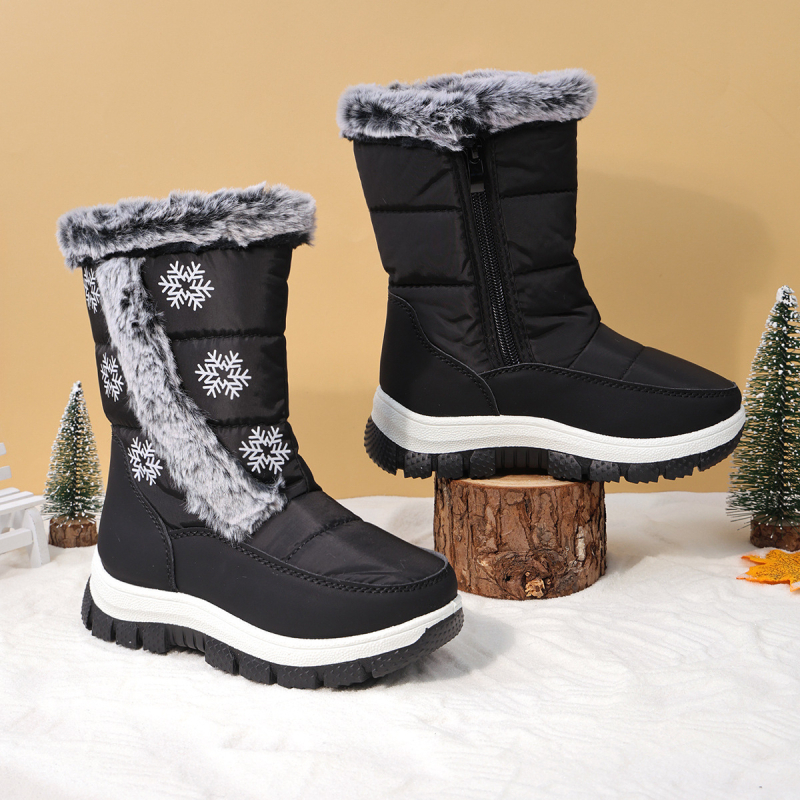 Gyerekeknek szóló bokacsizma, mikroszálas bőrfelső, uniszex, 4–16 évesek, szabadidő-stílus