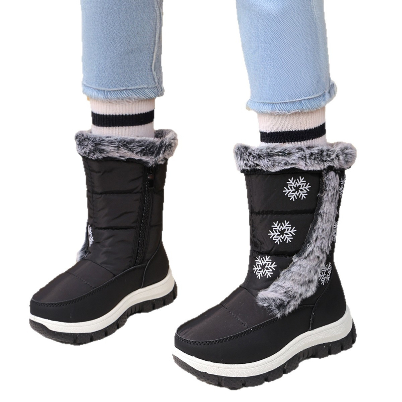 Gyerekeknek szóló bokacsizma, mikroszálas bőrfelső, uniszex, 4–16 évesek, szabadidő-stílus