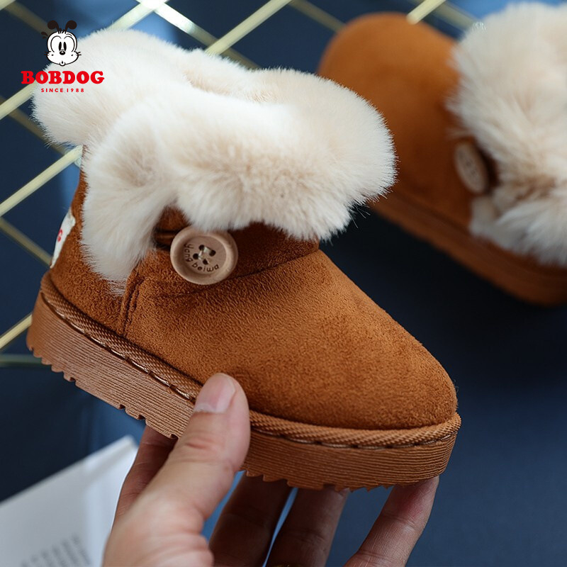 Babudou zimske dječje čizme s plišanom unutrašnjošću, unisex